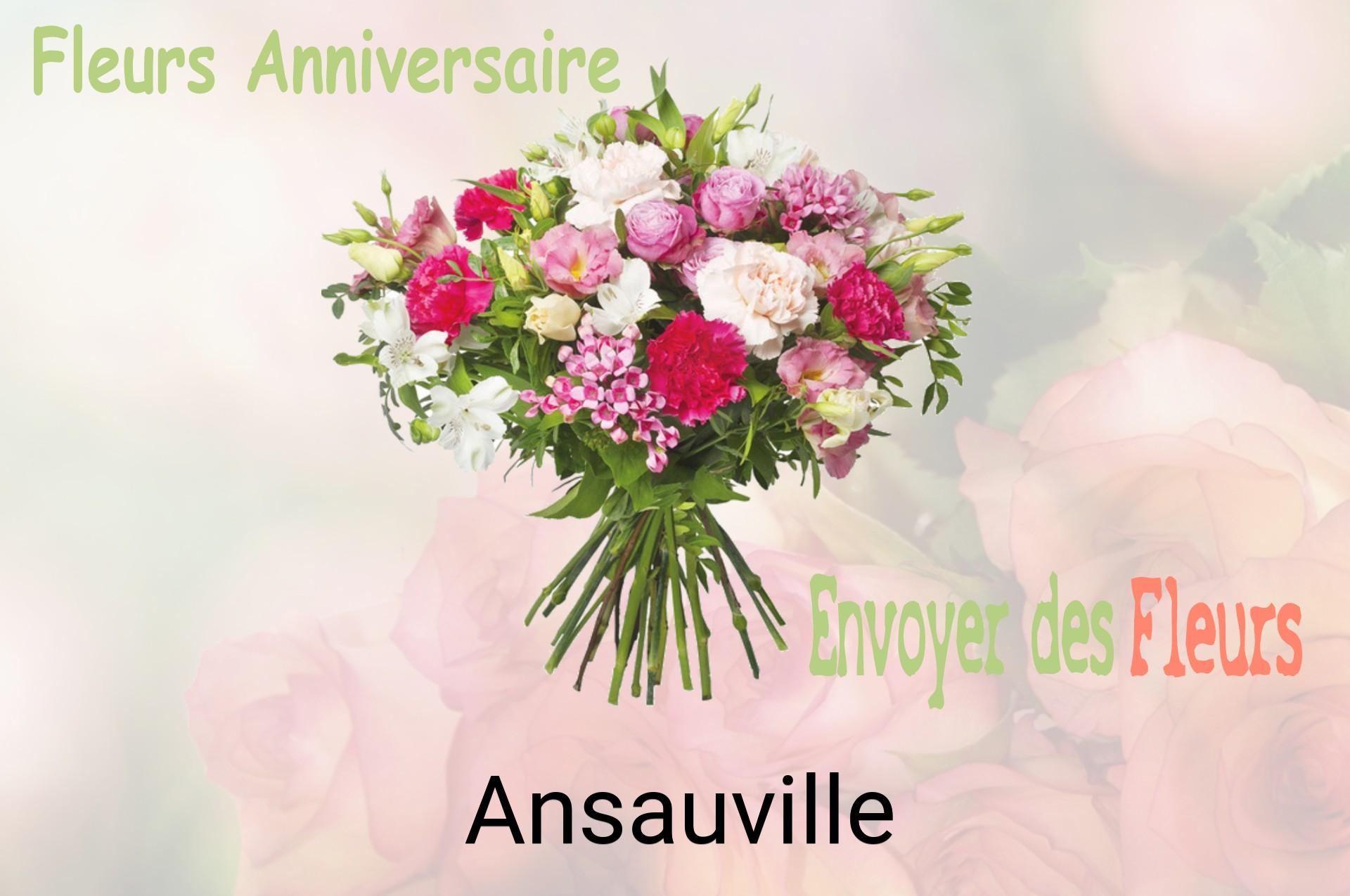 Bouquet de fleurs d’anniversaire livré à Ansauville